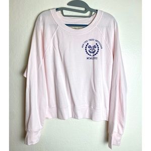 NWT Ralph Lauren Pink and Navy Long Sleeve Shirt